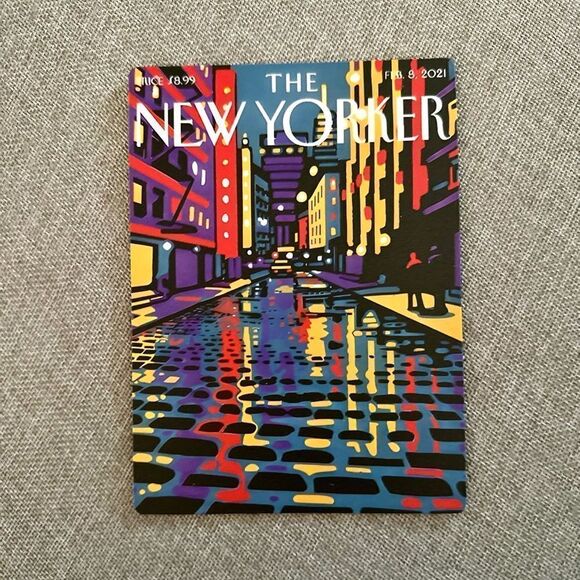 New Yorker Magazine Christoph Niemann Wooster Street Magnet - Picture 5 of 6